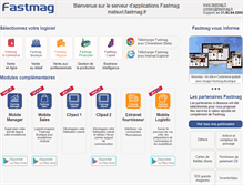 Tablet Screenshot of matsuri.fastmag.fr